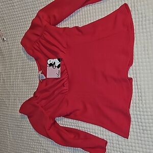 Hot Pink Vixen Starlet top size L